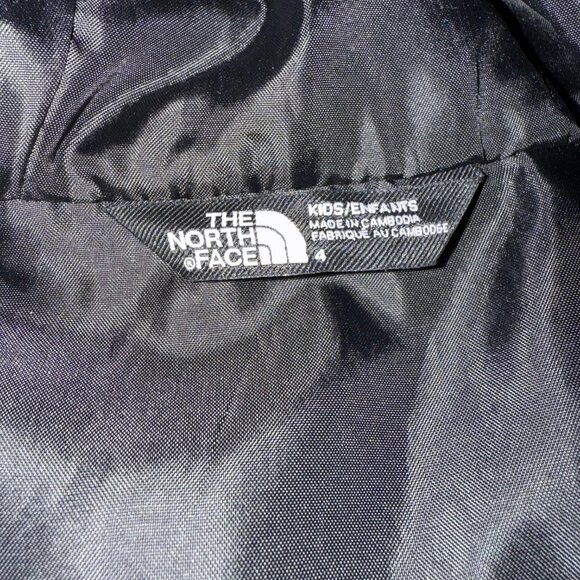 North Face Antora Rain Jacket - Toddlers'/Kids' Size 4 Black - Picture 4 of 4